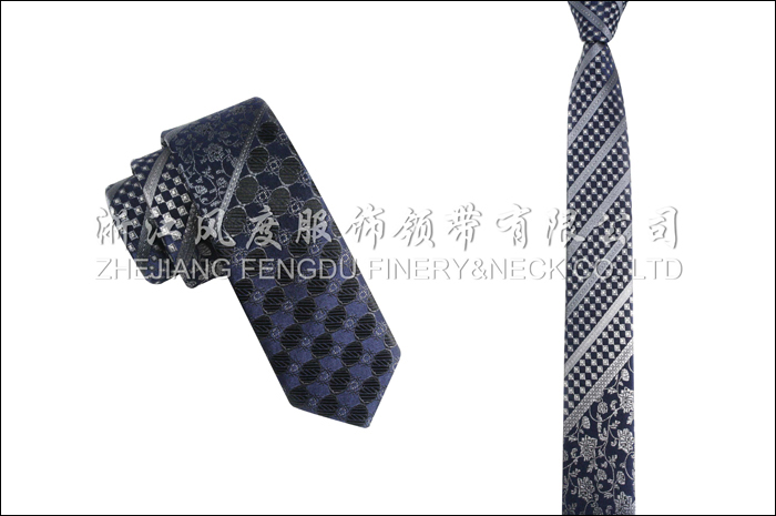色織真絲時尚領帶