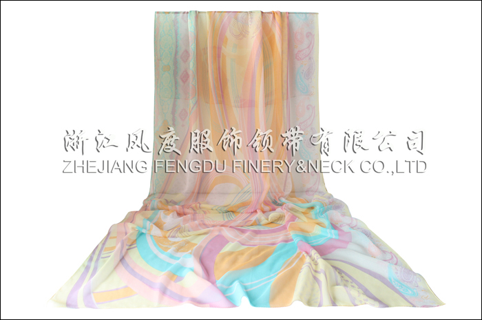 喬其紗大長(zhǎng)巾
