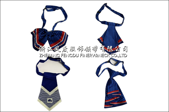 印花真絲領(lǐng)花 標記